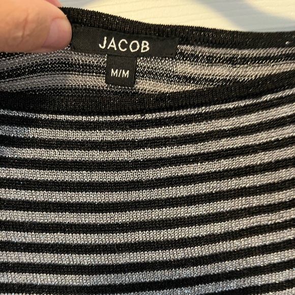 Jacob -Boat neck top with sparkly threads -Size M - Picture 3 of 3